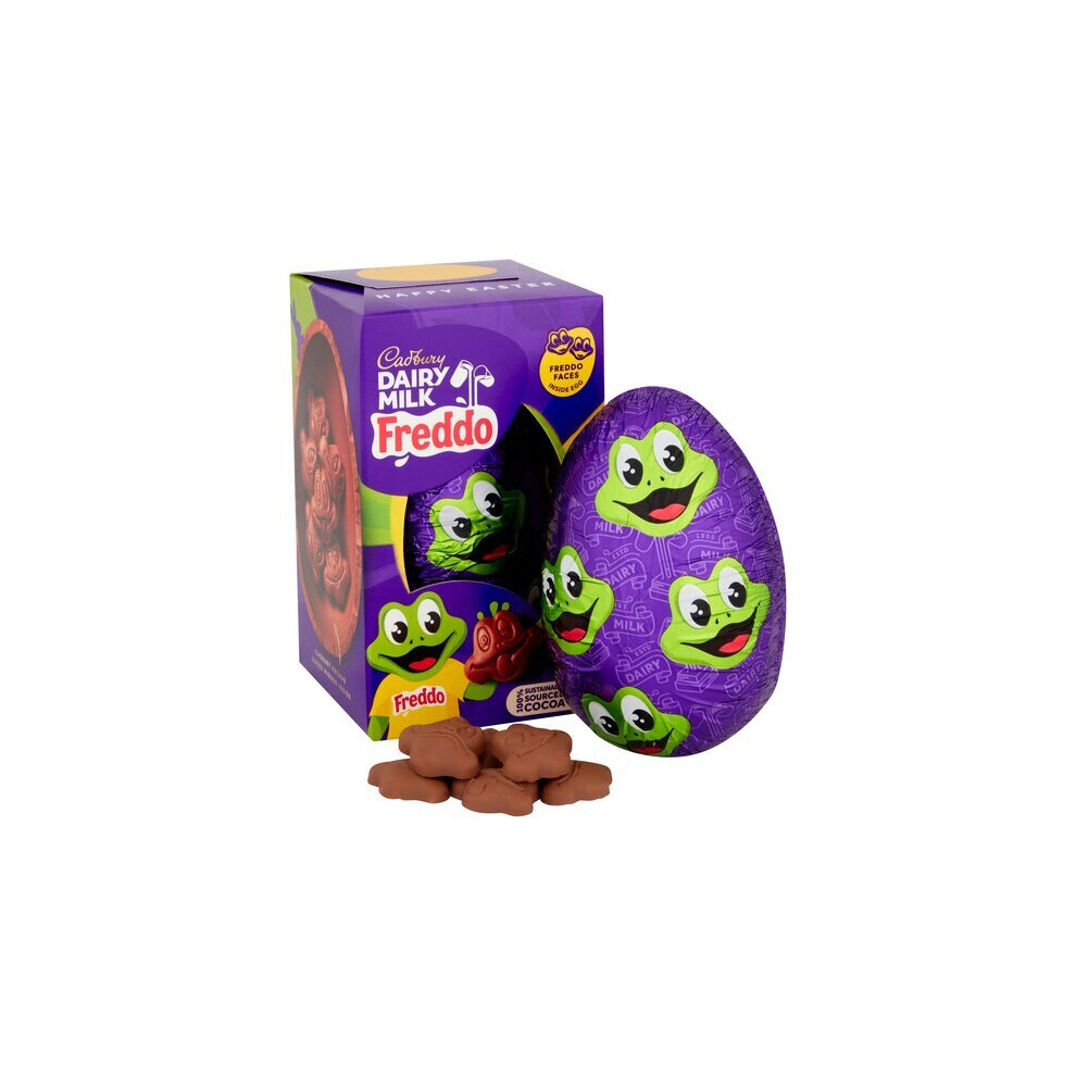 (Pack Of 2) Cadbury Dairy Milk Freddo Faces Easter Egg 96G