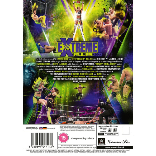 WWE Extreme Rules 2022 (DVD) 2