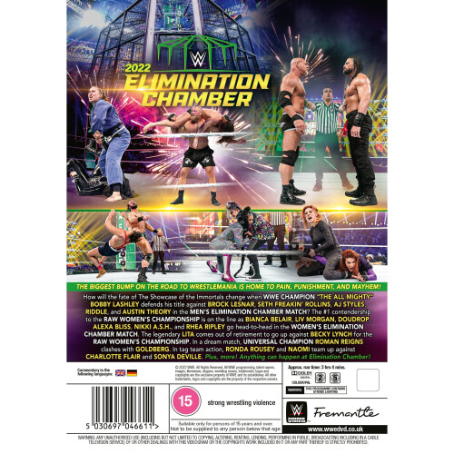 WWE WWE Elimination Chamber 2022 (DVD) 2