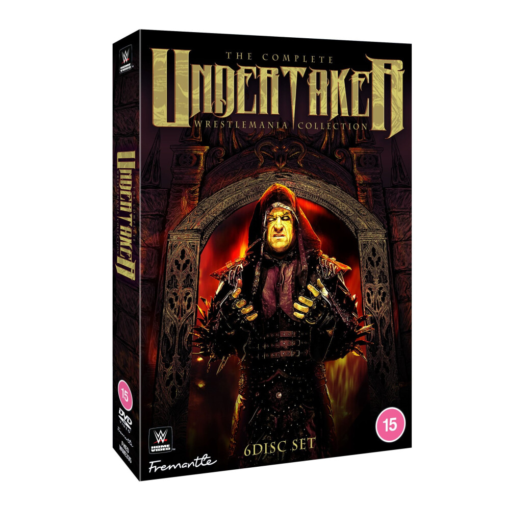 WWE Undertaker - The Complete WrestleMania Collection (DVD)