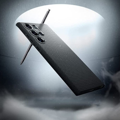 Spigen Samsung Galaxy S23 Ultra Liquid Air Case - Matte Black
