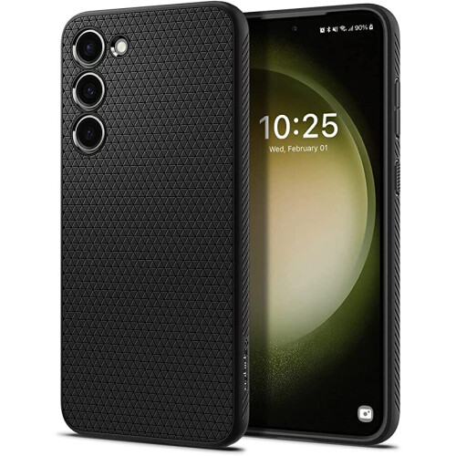 Spigen Samsung Galaxy S23 Liquid Air Hülle - Mattschwarz 2