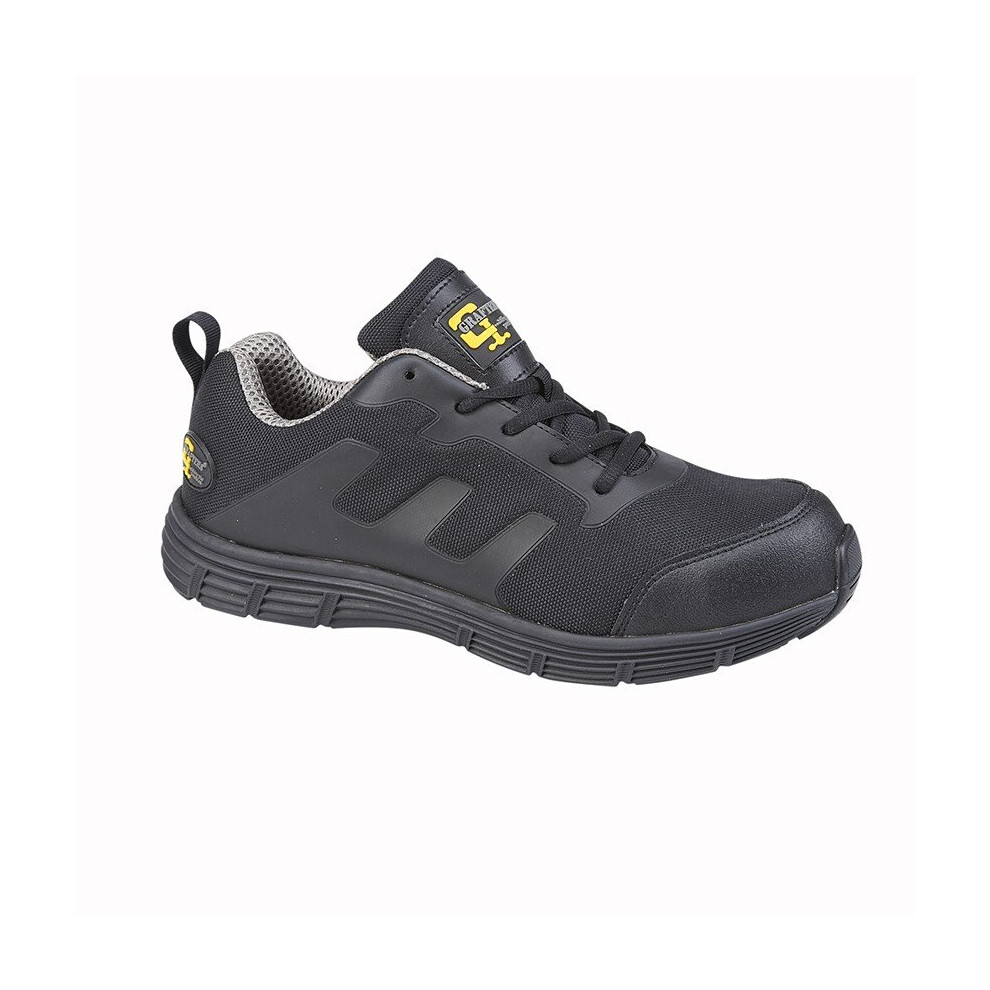 (4 Uk, Black/Grey) Grafters Mens Steel Toe Safety Trainers 5057819669701