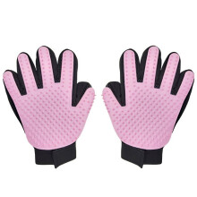 (pink) Pet gloves Lifting cat gloves to remove floats