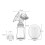 (white) Breast pump with electric 4-speed 2-head pumping 10