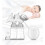 (white) Breast pump with electric 4-speed 2-head pumping 2