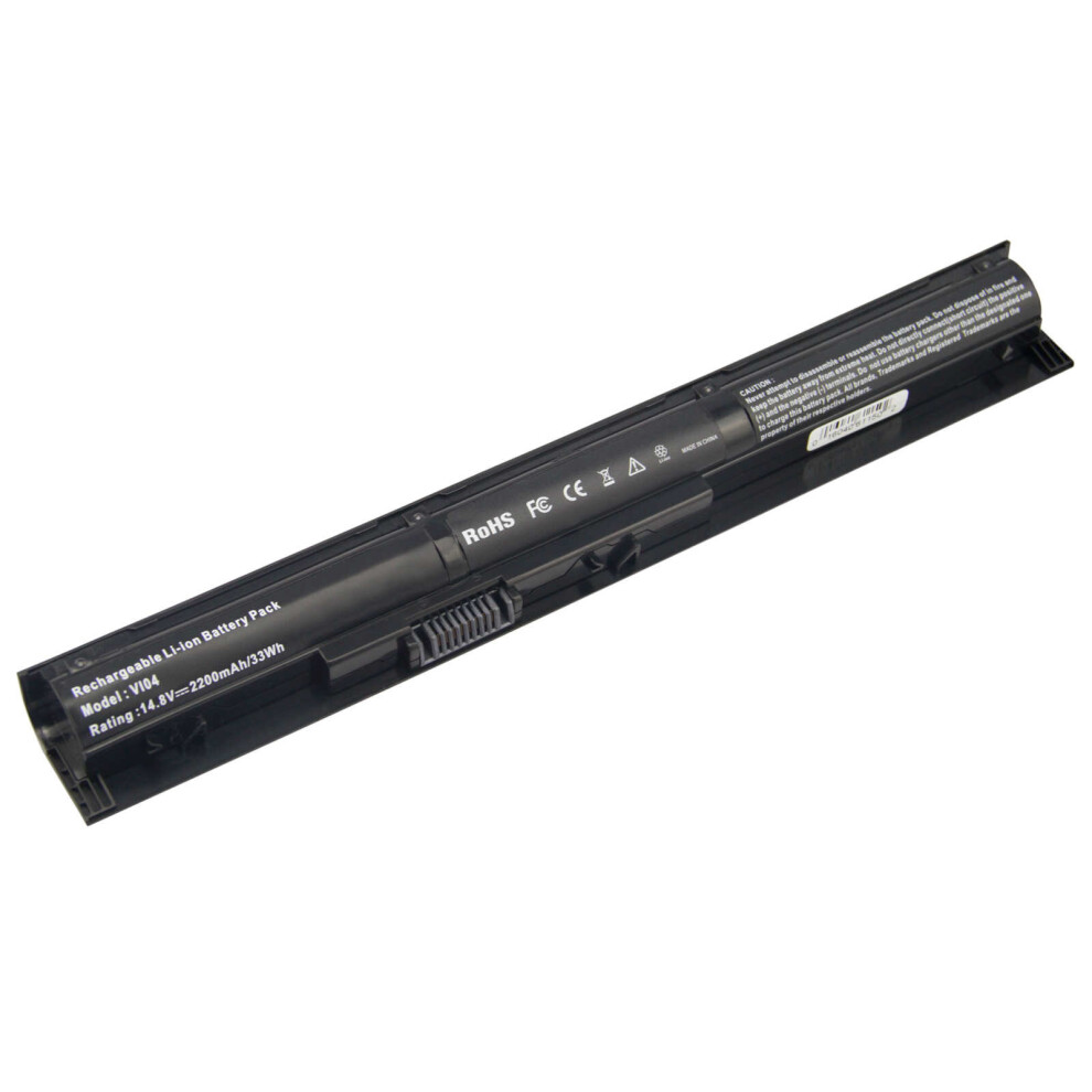 756743-001 VI04 Laptop Battery for HP Pavilion 15-P 17-F Series 15-p011na 15-p165sa 17-f115dx Fit 756744-001 756478-421 HSTNN-DB6K TPN-Q140