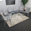 (6 Chairs) Grey Velvet Dining Chairs with Soft Padded Seat 1