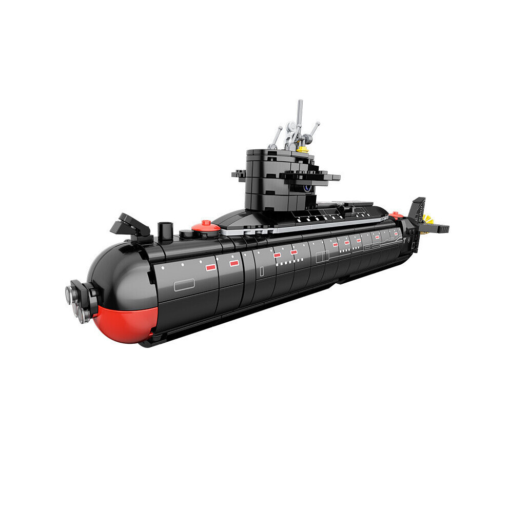 Doqaus Navy Strategic Nuclear Submarine Model Ww2 Weapon Ship Building Blocks