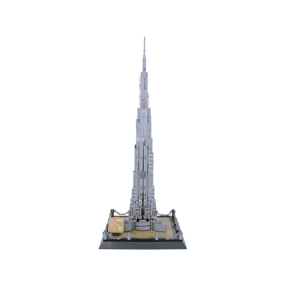 Dubai Burj Khalifa Tower Building Blocks Bricks City Toys Gift