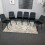 (6 Chairs) Black Velvet Dining Chairs with Soft Padded Seat 1