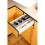 Tiroir à Couverts Compact Ustensiles Insert à Couverts Support de Rangement pour Cuisine 7