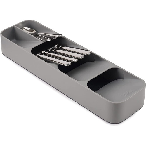 Tiroir à Couverts Compact Ustensiles Insert à Couverts Support de Rangement pour Cuisine 1