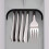 Tiroir à Couverts Compact Ustensiles Insert à Couverts Support de Rangement pour Cuisine 8