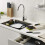 Tiroir à Couverts Compact Ustensiles Insert à Couverts Support de Rangement pour Cuisine 9