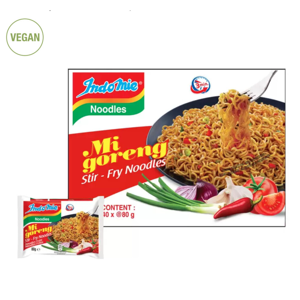 Indomie Mi Goreng Stir Fry Noodles 40 x 80g