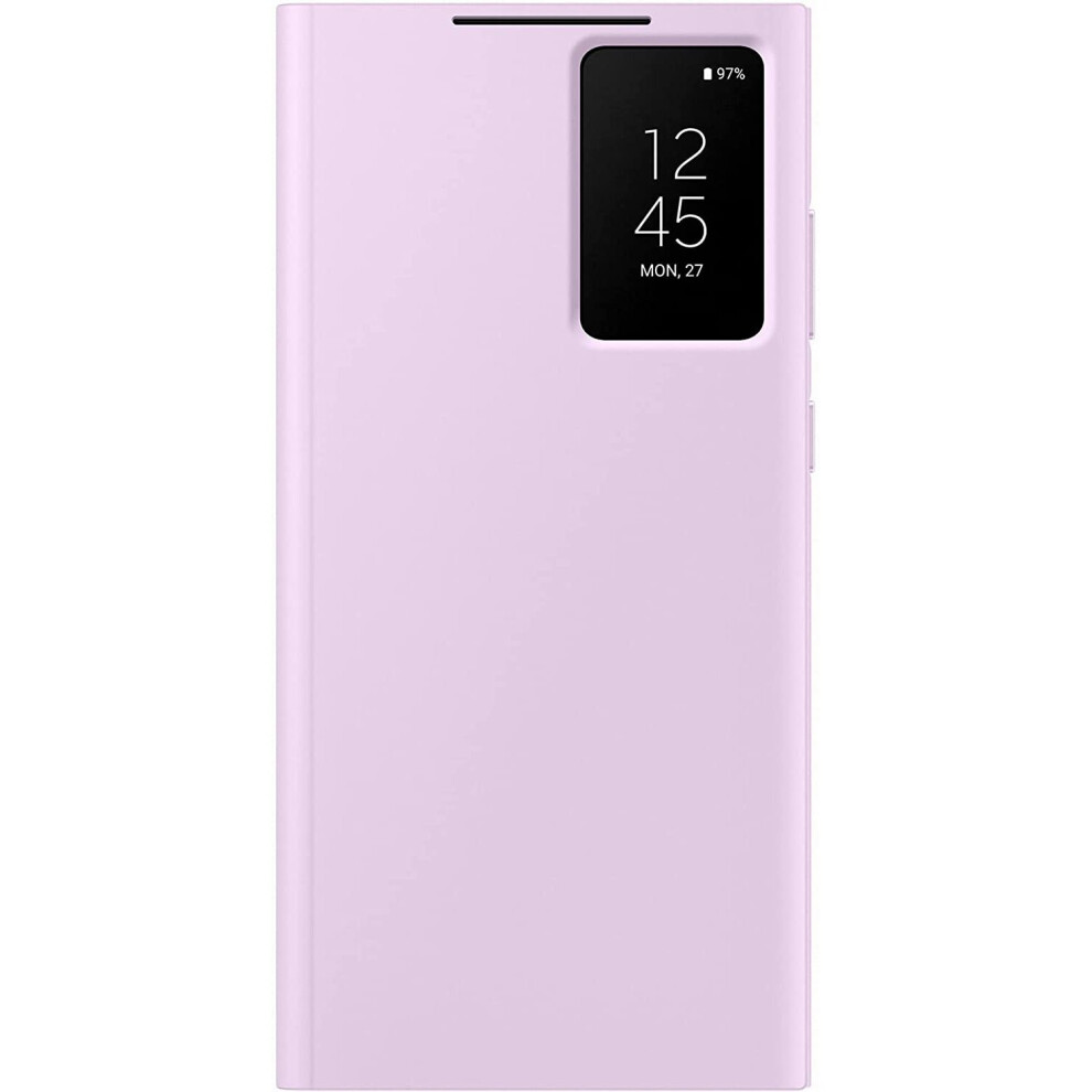 Samsung Galaxy S23 Ultra Smart View Wallet Case Lilac - Ef-Zs918cvegww Not,Specified