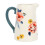 Bee-utiful Floral Ceramic Flower Jug 1