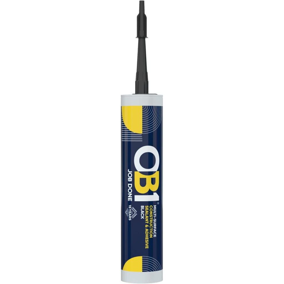 OB1 Beige Multi-Surface Construction Sealant Adhesive Water Weather Resistant