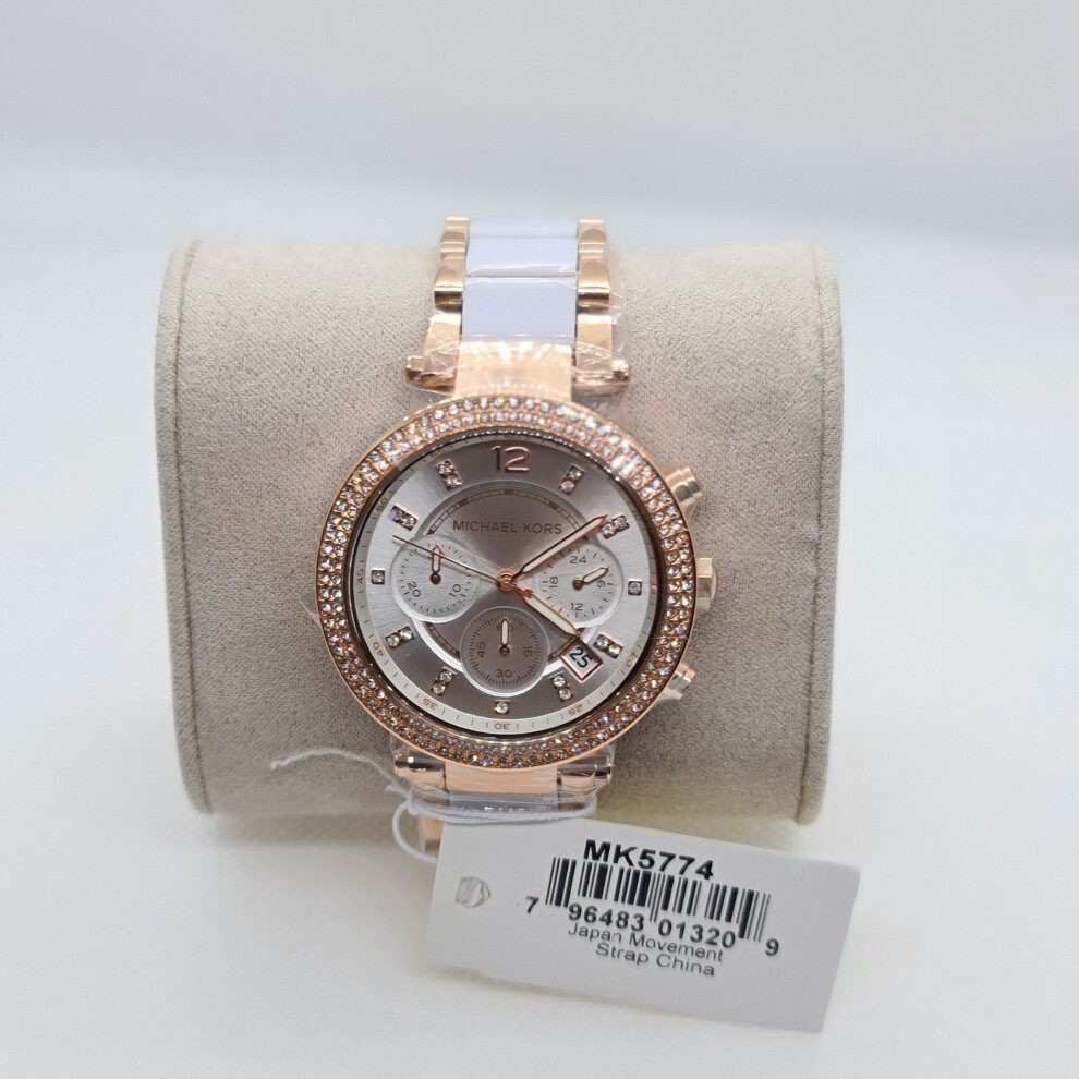 Michael Kors MK5774 Luxury Parker Two-Tone Ladies Wrist Watch 39mm