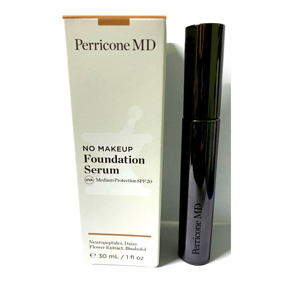 PERRICONE MD NO MAKEUP FOUNDATION SERUM BEIGE 30ML+NO MASCARA 8G