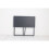 (Black) Folding Office Desk Table Wood Computer Home Study 5