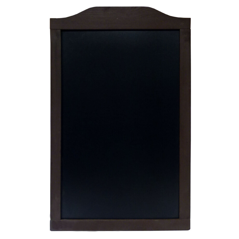(Mahogany, 500 x 800 mm) Wooden Menu Chalk Wall Black Board Restaurant