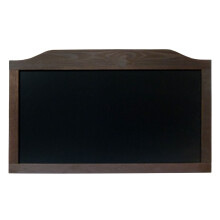 (Mahogany, 800 x 500 mm) Wooden Menu Chalk Wall Black Board Restaurant