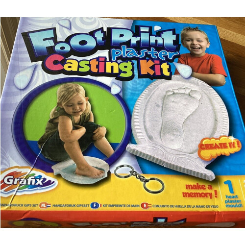 Child Art Magic Hand Foot Casting Kit Impression Print Gift Age 5+