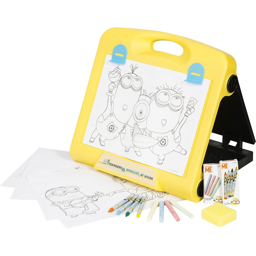 Sambro Minions Travel Art Easel Craft Kit