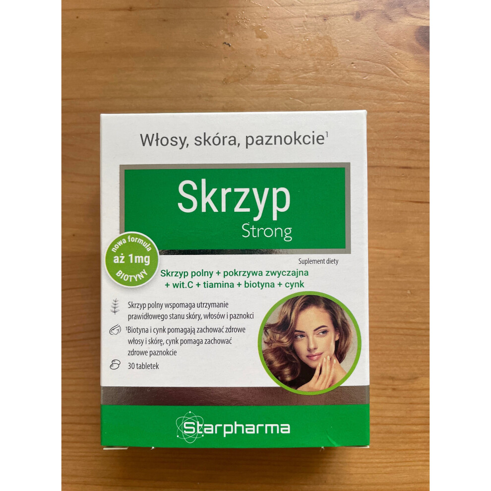 Skrzyp Strong -hair skin nails Biotin