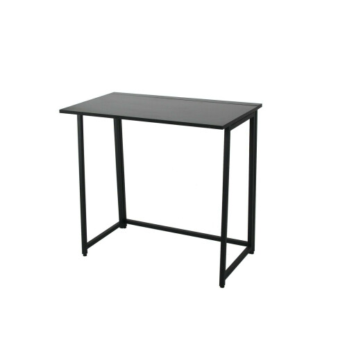 (Black) Folding Office Desk Table Wood Computer Home Study 2