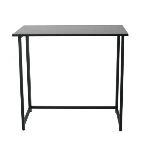 (Black) Folding Office Desk Table Wood Computer Home Study 1
