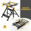 Costway Folding Work Table Portable Workbench Folding Workbench Table 3