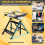 Costway Folding Work Table Portable Workbench Folding Workbench Table 7