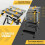 Costway Folding Work Table Portable Workbench Folding Workbench Table 5