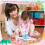 (Dinosaur Refill Pack) Mini-grab dinosaur machine twisted egg toys clip crane machine 3