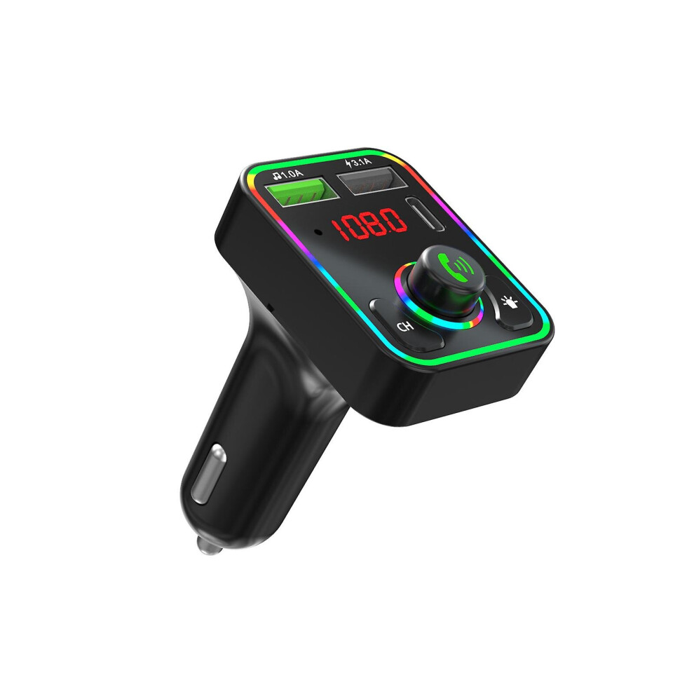 Car Fm Bluetooth Transmitter Mp3 Player Wireless Handsfree Radio Adapter 768611136777