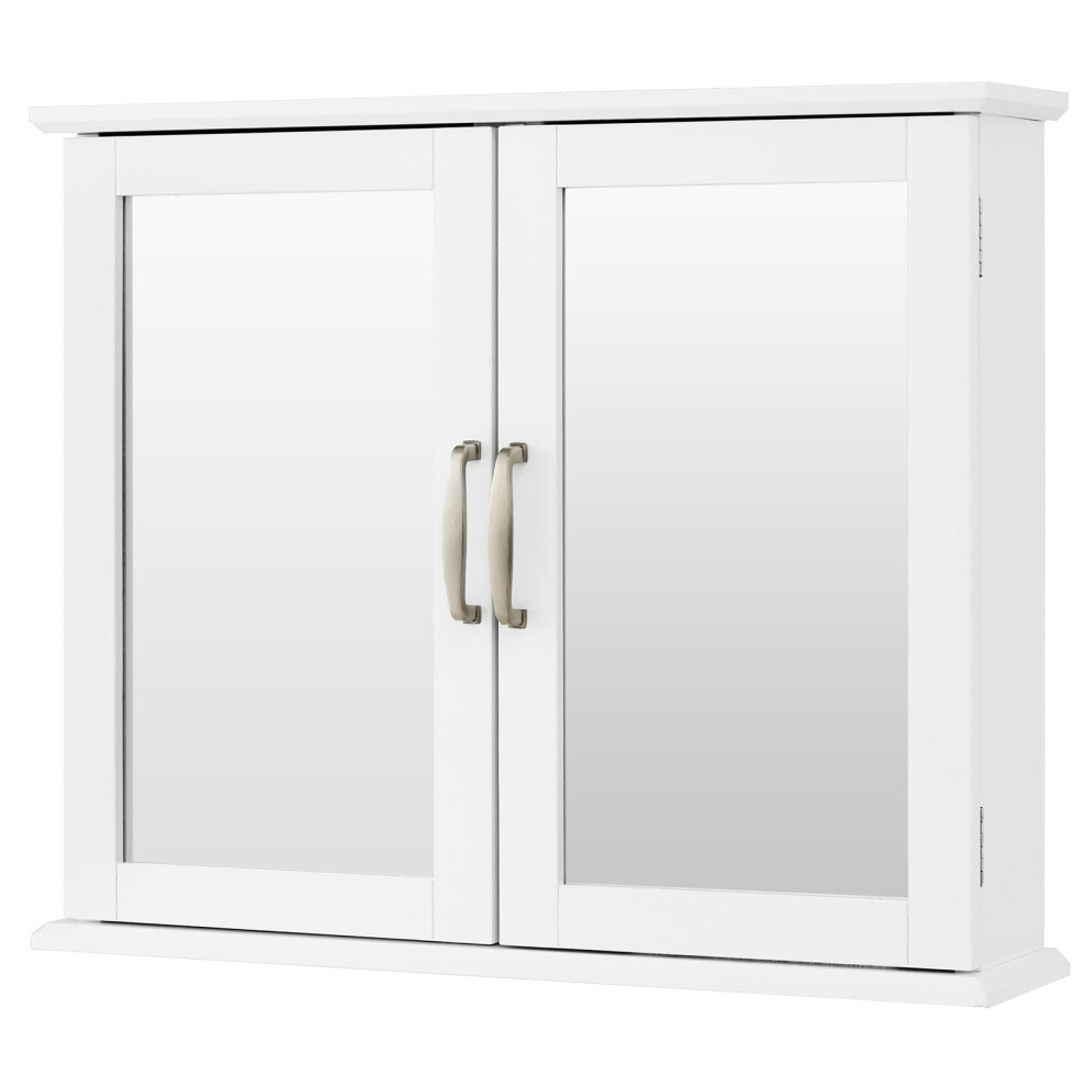 2-Tier Medicine Cabinet Saver Storage Organizer Bathroom Wall Cabinet