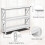 Costway Industrial Console Rustic Sofa End Table Bookshelf Narrow Accent Table 4
