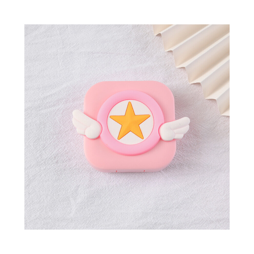 (wing) Cartoon contact lens case Beauty contact lens case