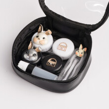 (rabbit) Contact lens case female cute personality portable
