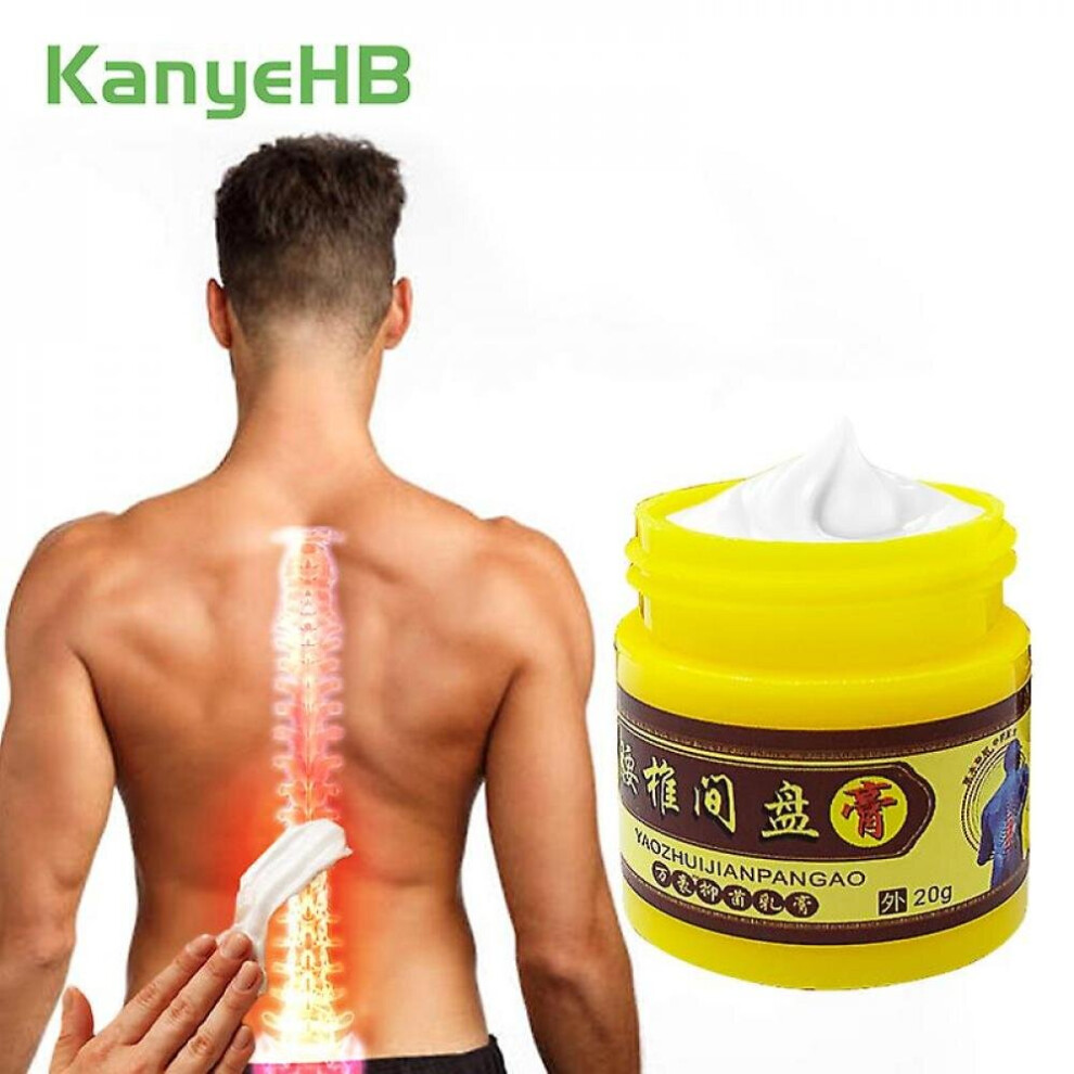 Hkhbjs Cream 1Pcs Back Pain Npathic Pain Pain Relief Nese Massa Spine S046