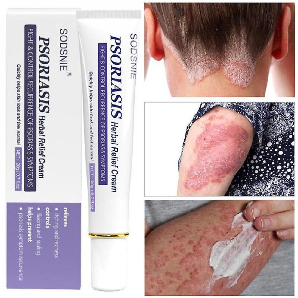 Hkhbjs Psoriasis Anti-Itch Relief Eczema Urtic Antil Rep L Skin Care Cream