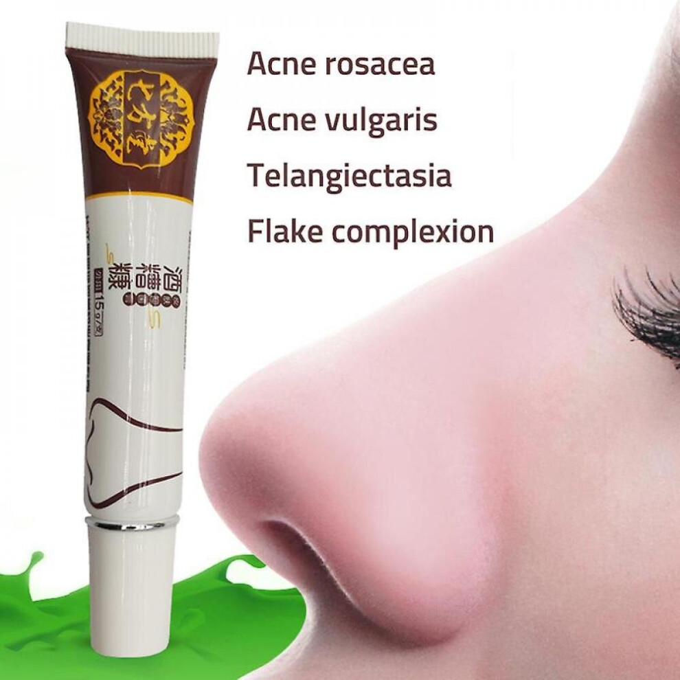Hkhbjs Cream/Red Anti Mites Remove Remover Shrink Pores Face
