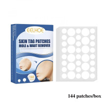 144pcs Skin Tag Remover Patch Pimple Wart Cream Absorb Plaster Anti- Invisible Hydrocolloid