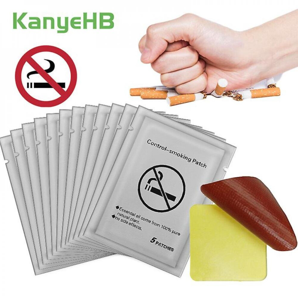 60pcs Stop Smo Patch Quite Cessat Sticker Patche Anti-smo Plaster