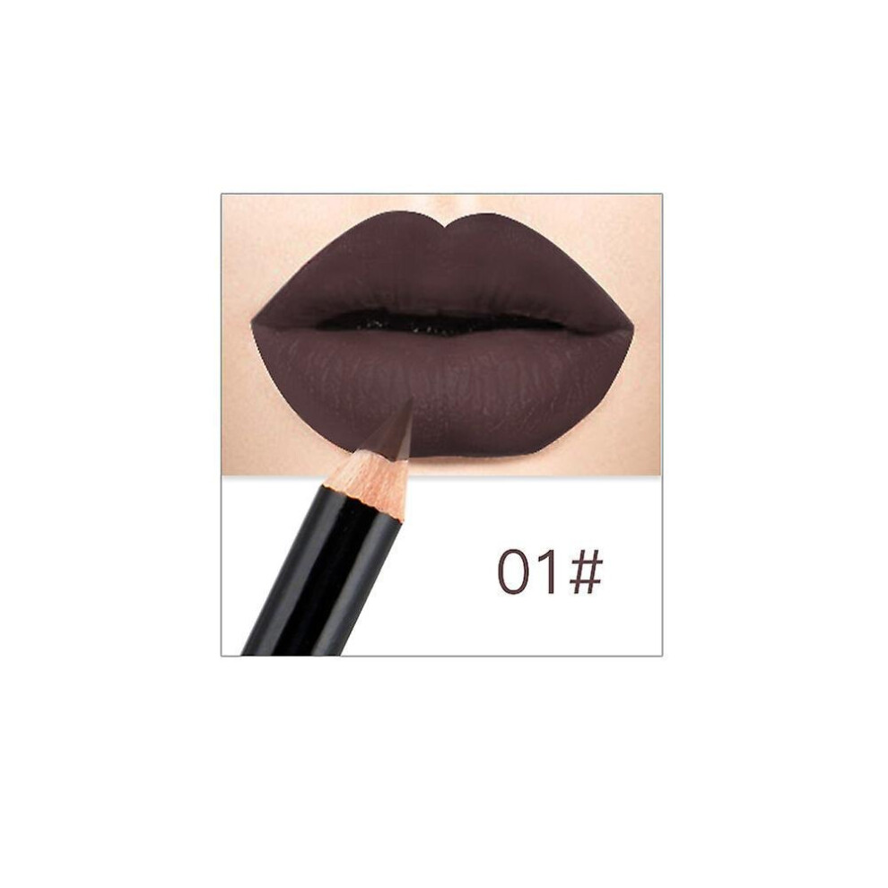 Hkhbjs 12 S Lip -Functal E Lip Pencils Smooth Pen La Lip