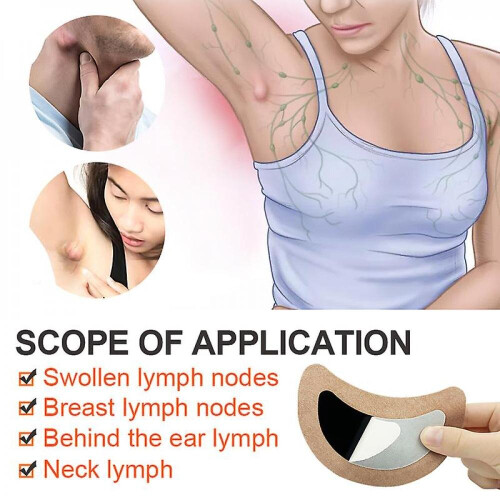 8pcs=4bags Lymph Nodes Patches Relieve Swollen Lymph Nodes Lymph Node