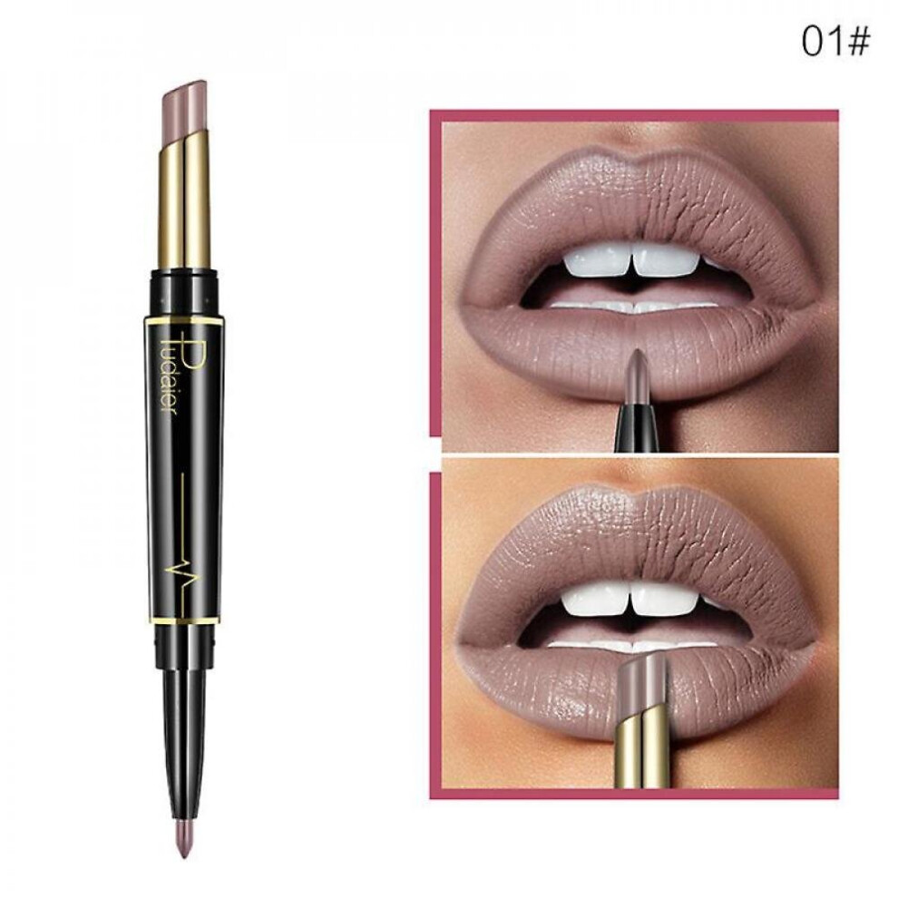 Hkhbjs Pudaier Double-End Pencil Lip -La Makeup S Pintalabios Mate